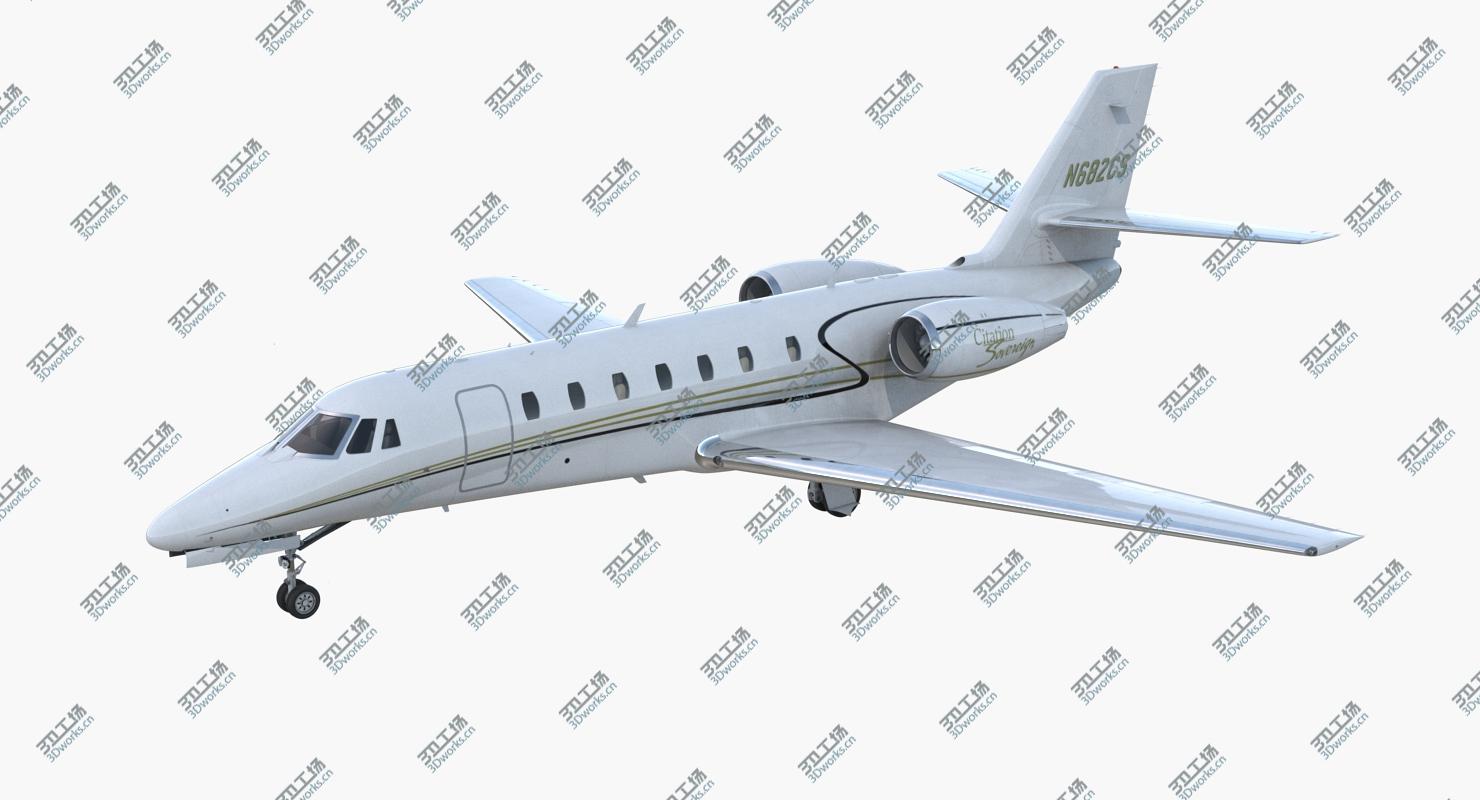 images/goods_img/202104021/3D model Business Jet Cessna Model 680 Sovereign Rigged/3.jpg